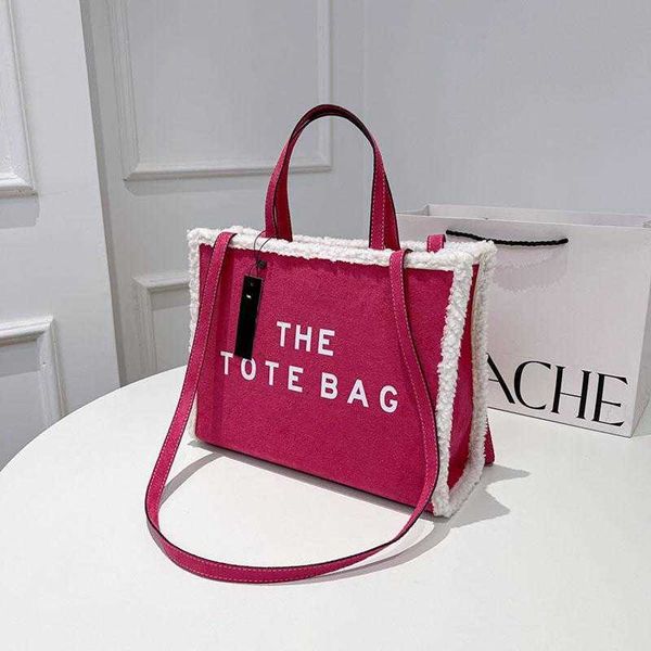 

designer bag ma bag tote women's autumn and winter new plush smaller quality single shoulder crossbody bags