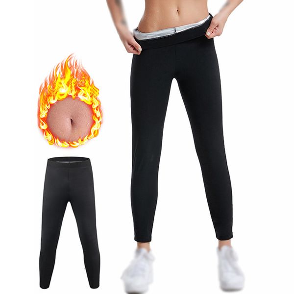 

waist tummy shaper large size body shaping pants sauna effect sports fitness sweet sweat fat burning belly control leg slimming fast legging