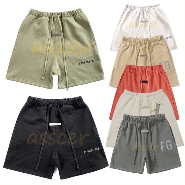 

mens womens designer ess shorts men clothing women apparel essen beach pants shorts cotton sports fashion short street style knee length ess, Black