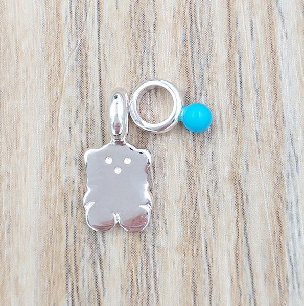 

pack of silver and howlite pendants 925 sterling silver fits european bear jewelry style gift andy jewel 9127845407587769