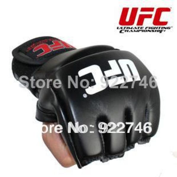 

whole2018 new mma boxing gloves extension wrist leather mma half fighting fighting boxing glovescompetition training g1133231