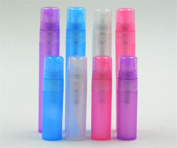 

4 colors travel portable perfume bottle spray bottles empty cosmetic containers 5ml 10ml atomizer plastic pen 1004692806