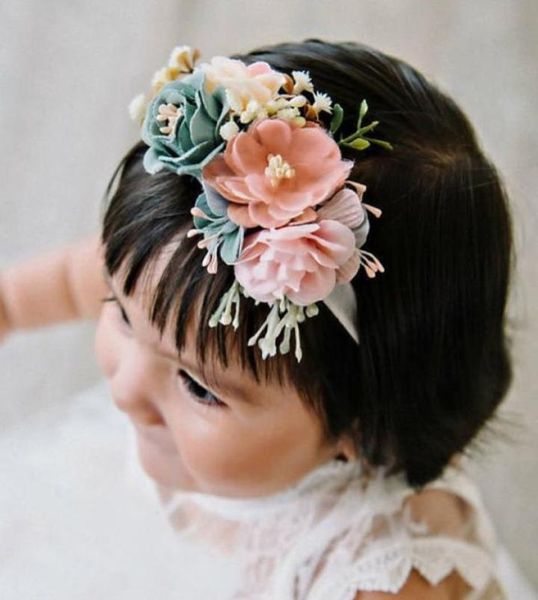 

girls headbands girls stereo simulation flowers princess hairbands baby pography props children birthday party hair accessories8392967, Slivery;white