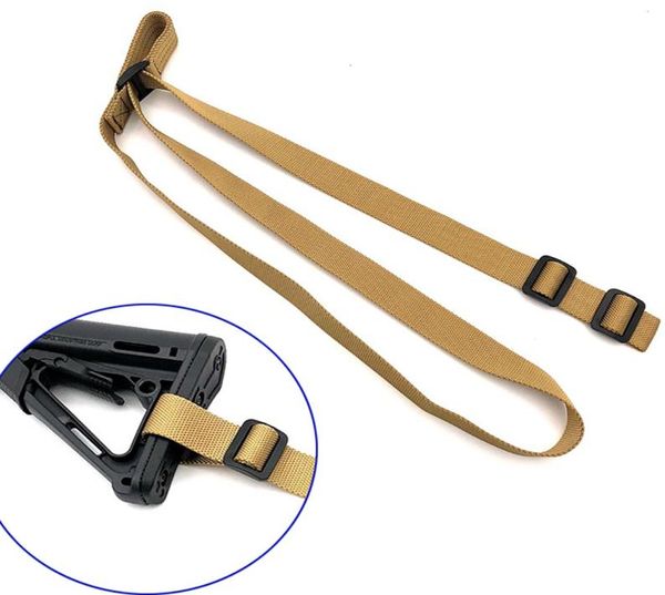 

hunting 2 points tactical sling strap 125inch double points sling with fastloop adjuster for rifle gun3121200