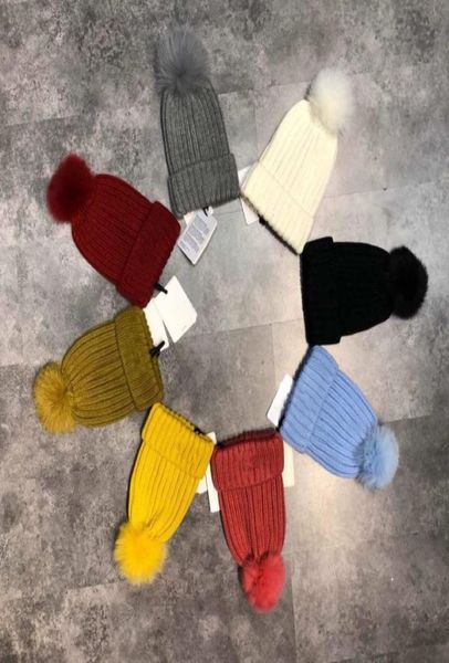 

baby boy hat cute pompom baby cap beanie autumn winter warm knitted children girls hats solid hairball elastic kids caps bonnet4379369, Yellow