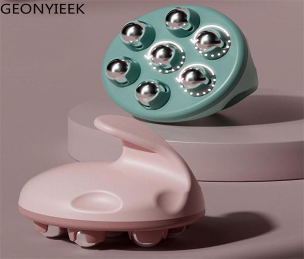 

face massager 7bead multifunctional massage roller ball massager professional pressotherapy portable beautiful health care massage7147678