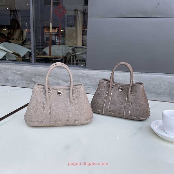 

original h home tote bags wholesale 2023 new mini genuine leather garden bag 100 lap layer cowhide handbag fashion crossbody small single s