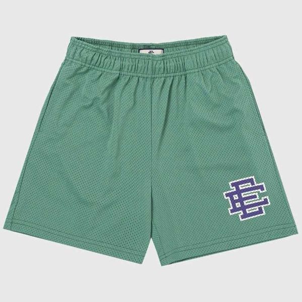 

fashion luxury men's ee shorts basic eric emanuel new york city skyline brand men women running sports quarters casual quick pants loos, White;black