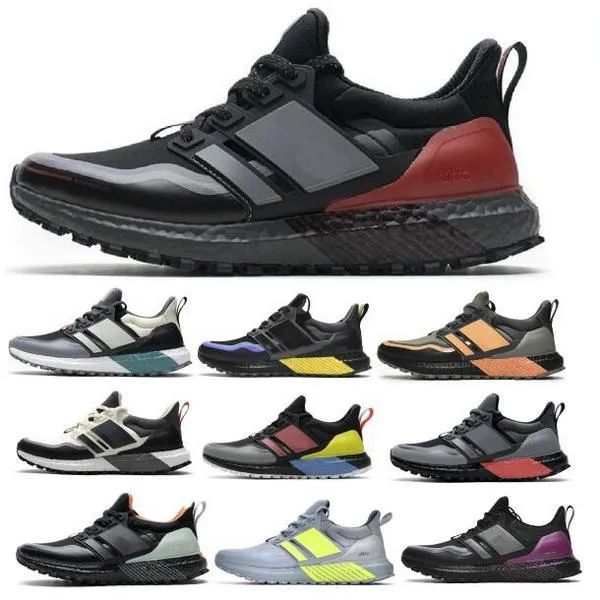

2023 outdoor tennis shoes fashion triple white black grey boost night flash solar yellow mens womens platform