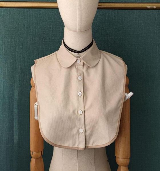 

bow ties business lapel false collar for sweater blouse fake formal dress suits detachable collars neckwear fuax col decoration fr6179169, Black;gray