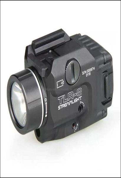 

flashlights tlr8 flashlights flsize l r led light with red laser sight for pistol hunting g17 19 sig cz tr8 flashlight drop delive9354972