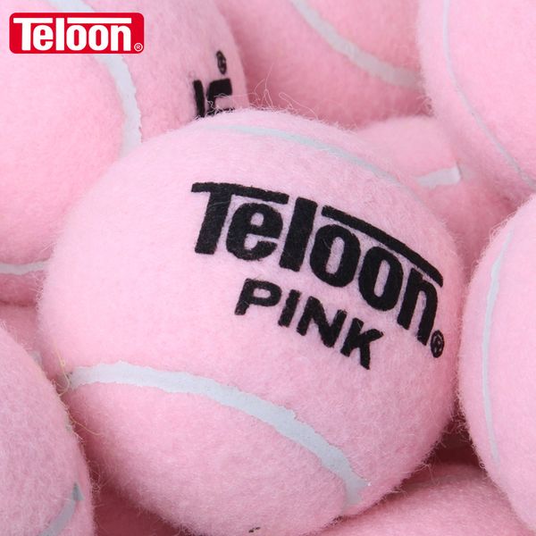

tennis balls teloon pink training wearresistant high elastic for ladies beginners k006spg 230629