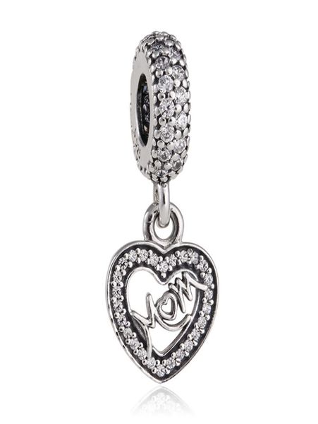 

summer 925 sterling silver jewelry mom silver dangle charm beads fits bracelets necklace for women jewelry making4978553, Bronze;silver