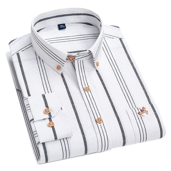 

men s dress shirts men casual shirt 100 cotton stripes white retro vintage spring summer long sleeve oxford njf 12 230629, White;black