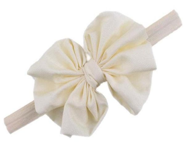 

baby chiffon headbands for girls fashion hair bows kids boutique hair accessories children elastic hair bands bowknot head bands6503961, Slivery;white