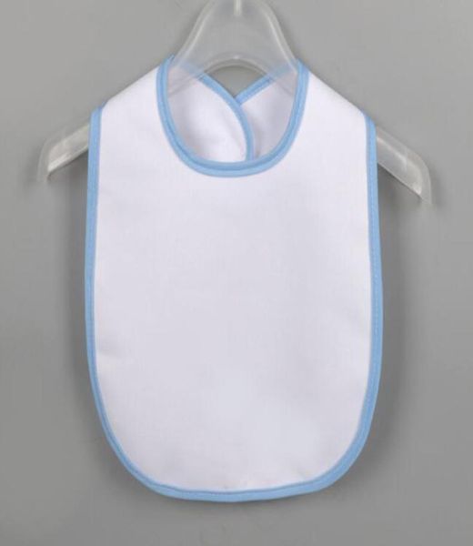 

10pcs 24x375cm sublimation blank baby bib diy thermal transfer baby burp cloths waterproof bib8542100