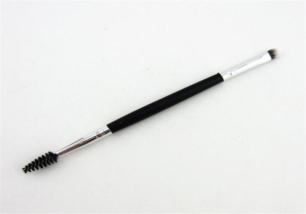 

2in1 bevel eyebrow brush makeup doubleheaded inclined eyebrow brush eyelashes curler volume tool pincel maquiagem professional7590510
