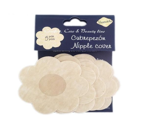 

200pcs new women disposable cubrepezon nipple cover patch breast nipple pad petals sin bra breast nipple pad petals6076038