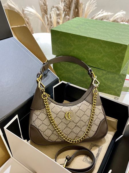 

new women's fashion design underarm bag shoulder bag two g wallets letter backpack shoulder bag handbag