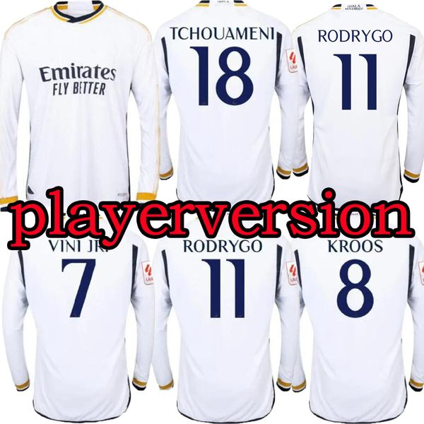

player version benzema soccer jerseys vini jr camavinga alaba hazard asensio modric marcelo real madrids football shirt, Black;yellow
