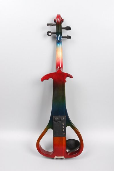 

yinfente advanced electric violin silent 4/4 case bow nice tone #ev3