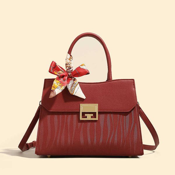 

mother's day red bag female mother's wedding bag advanced sense middle aged women's handbag grandma's wedding item femal