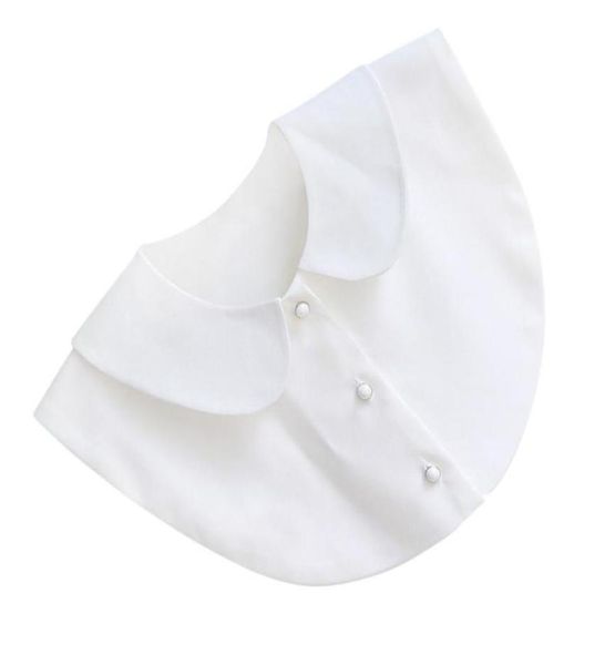 

bow ties removable choker fashion allmatch womens girls half shirt blouse detachable fake collar for decoration white3770782, Black;gray