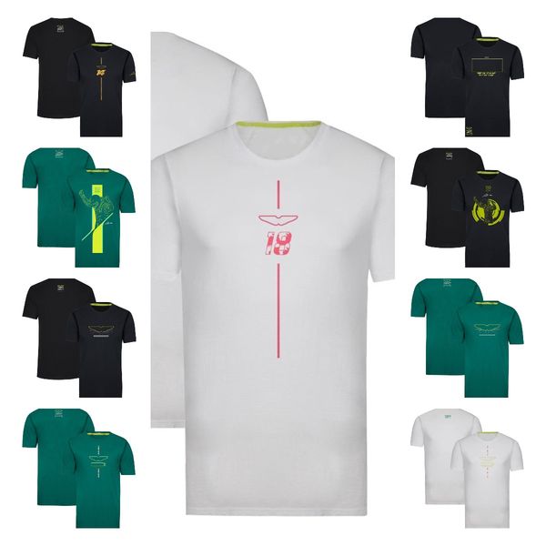 

2023 f1 team t-shirt racing fashion t-shirt driver's large size quick-drying shirt