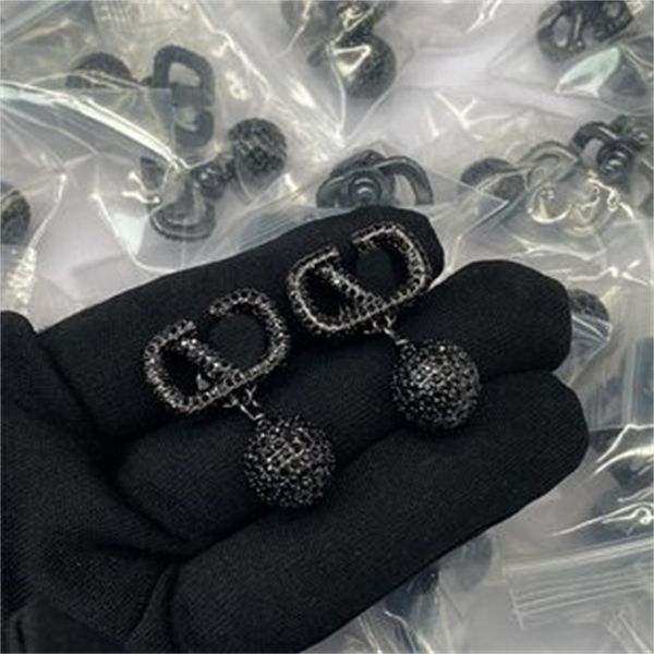 

fashion ear valentinosity studs designer letter logo luxury ear studs high end jewelry st8ibs, Golden;silver