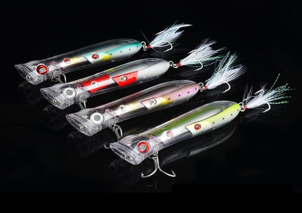 

live target realistic fish musky popper lures 105cm 26g ps painted dog walking laser swimbaits bass fishing bait4506358