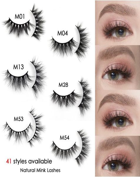

new 3d mink eyelashes natural short mink eyelashes lashes wispy eye lashes maquillaje fake lashes makeup2314844