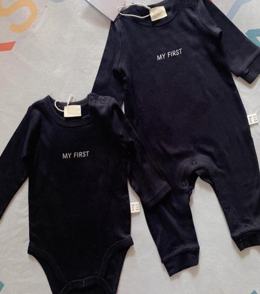 

casual 2021 designers romper infant outfits kids baby boys girls clothes kid bear rompers toddler long sleeve jumpsuit child bodys5037882, Blue