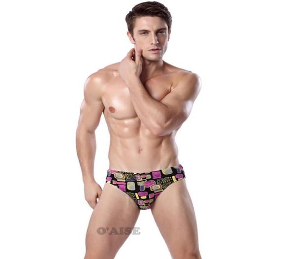 

men swimwear bikini colorful printed swimming briefs yy333308076