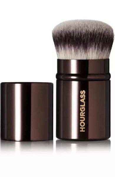 

hourglass retractable kabuki brush portable face blush loose powder single makeup brushes bristle hair whole cosmetic beaiuty 3255571