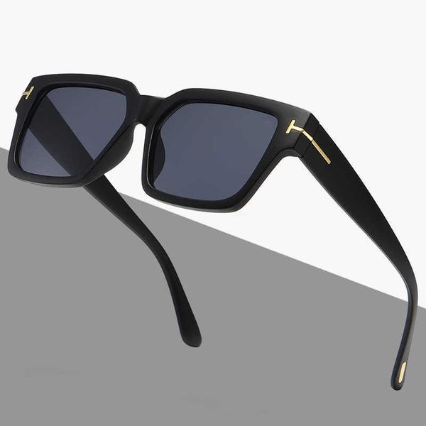 

new box men's ins trendy internet red punk for women's sunglasses, White;black