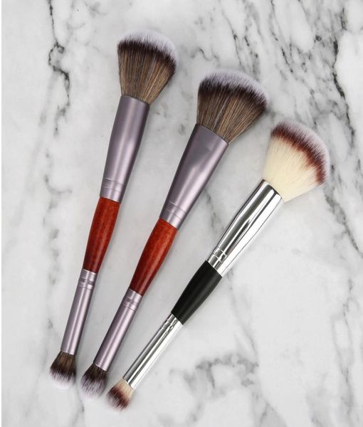 

2in1 double head foundation brush eyeshadow makeup brushes cosmetics tool5082104