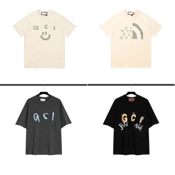 

summer men women designers t shirts loose oversize tees apparel fashion mans casual chest letter shirt luxury street shorts sleeve clothes, White;black