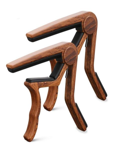

guitar capo wooden acoustic folk classical guitar capo for electric bass ukulele 2859417