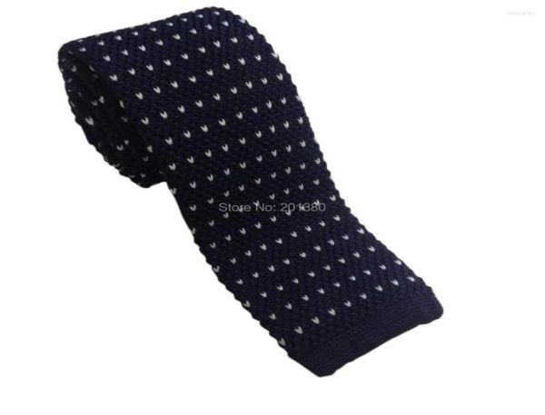 

bow ties 2022 striped knitted tie skinny neck for men wool crochet necktie cravat gravata corbatas8605175, Black;gray