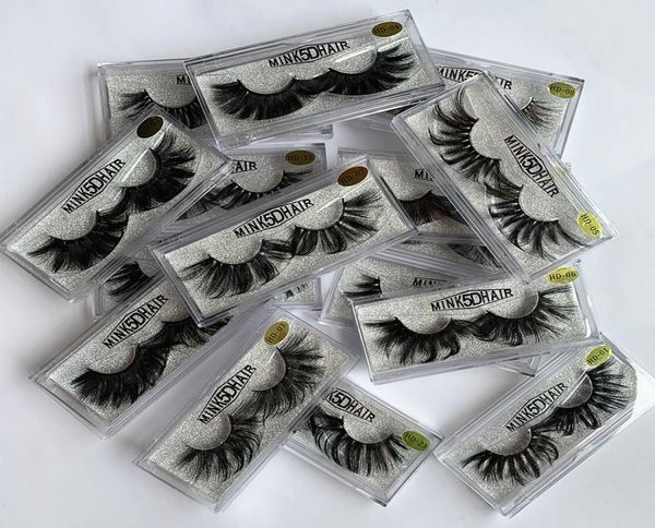 

16styles false eyelashes 5d mink eyelashes 25mm eyelash natural long mink lashes high volume fluffy eyelash makeup tool2158390