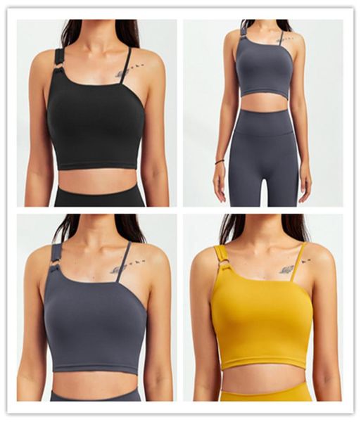 

ecofriendly recycled polyurethane season yoga wear bra back sports underwear nude fitness wear 6289996319204