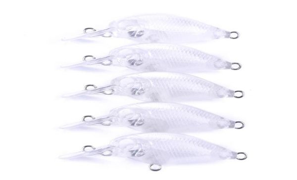 

100pcs blank nude baits crank pencil minnow bait unpainted lure bodies fishing bait5389648
