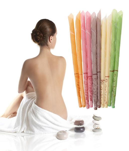 

50pcslot ear wax cleaner removal coning fragrance ear candles healthy care random color8052148