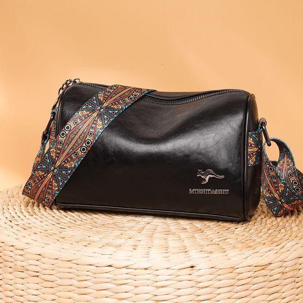

evening bags fashion women handbag oil wax leather shoulder crossbody for luxury brand ladies messenger tote sac 230629
