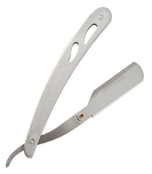 

men manual straight razor folding shaving knife edge razor stainless steel folding shaving beard removal tools f16204434636