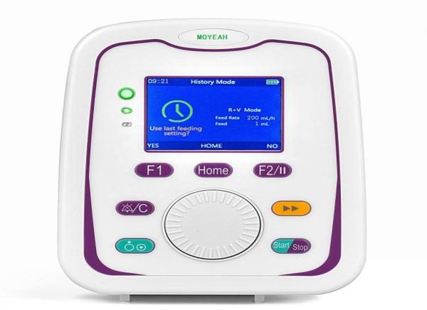 

moyeah enteral feeding pump double channel intended feeding and auto flushing with touch screen compatible for home and hospital3692909