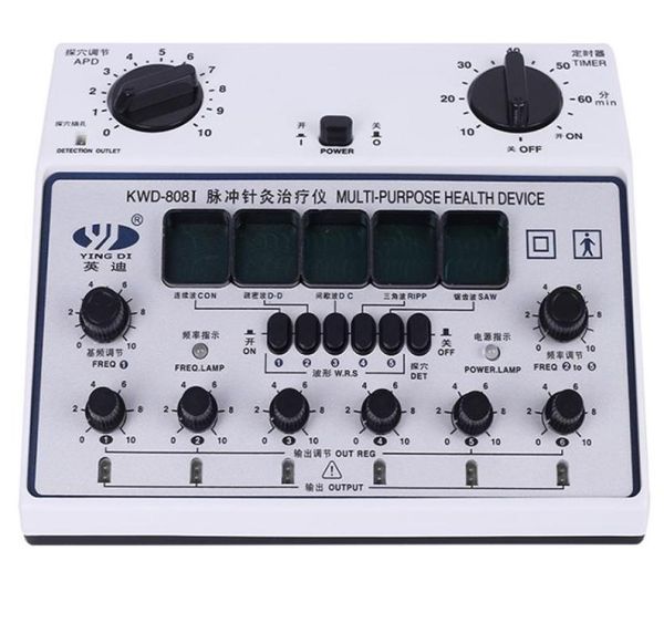 

6 channels tens unit multipurpose acupuncture stimulator health massage device kwd808i acupuntura electrical nerve muscle stimu8104874