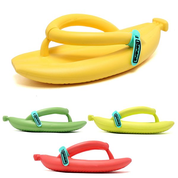 

series banana beach fruit shoes sandals shoes slipper women redfluorescent green green yellow womens waterproof shoes618 s976 s 618, Black