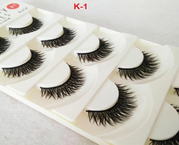

red cherry false eyelashes 5 pairs 18 styles long thick crisscross black natural handmade fake eye lashes extension eye lash make 2350392