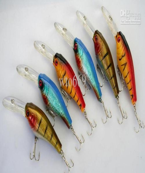 

20pcs fishing lure crankbaits bass hooks 215g012345675501867